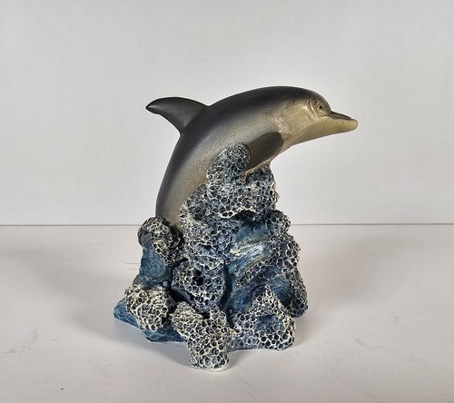 Dolphin figurine resin 3 - dolphin,