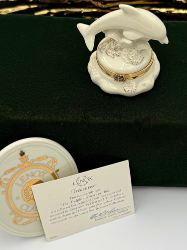Lenox treasures dolphin - lenox,